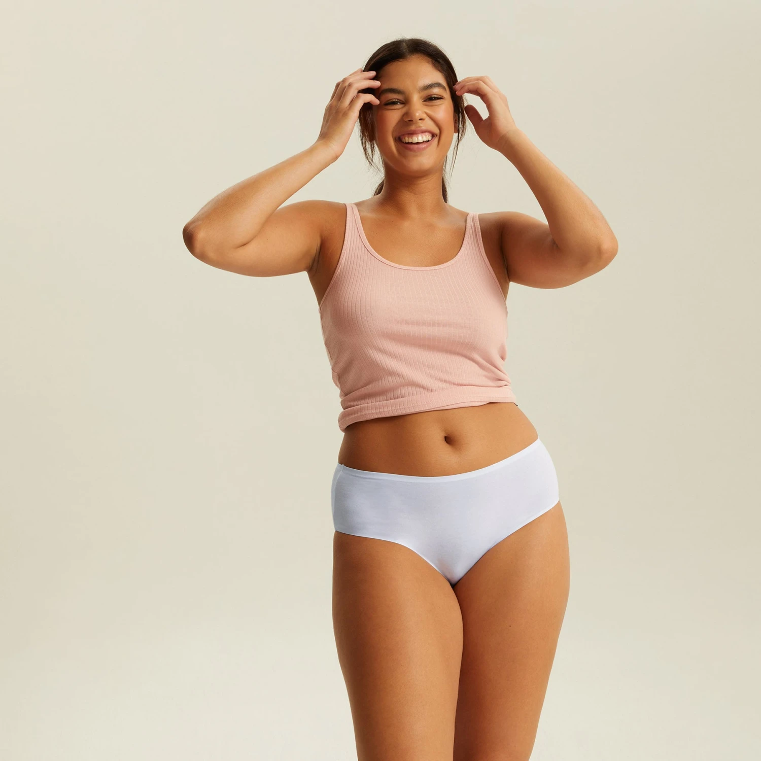 Culotte Haute One Size Star White JUST ONE MICRO – Image 4