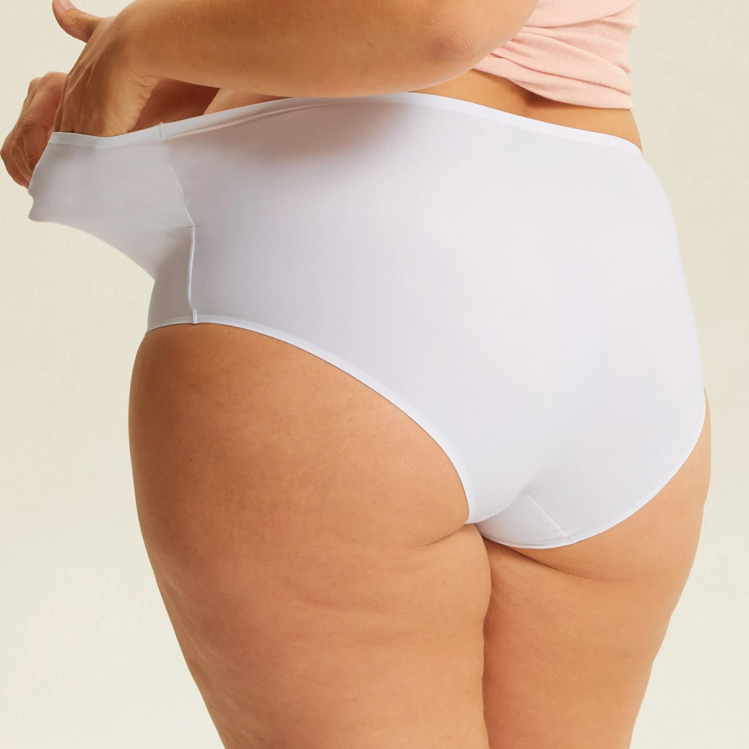 Culotte Très Haute One Size Star White JUST ONE MICRO – Image 2