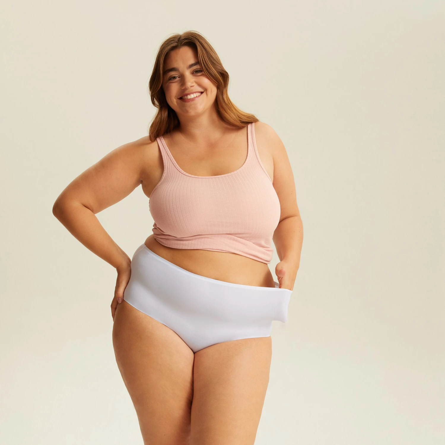 Culotte Très Haute One Size Star White JUST ONE MICRO – Image 4