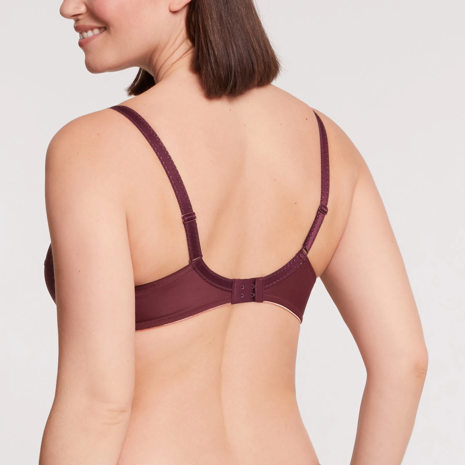 Soutien-gorge Emboîtant Avec Armatures Cassis Sydney Pure – Image 2