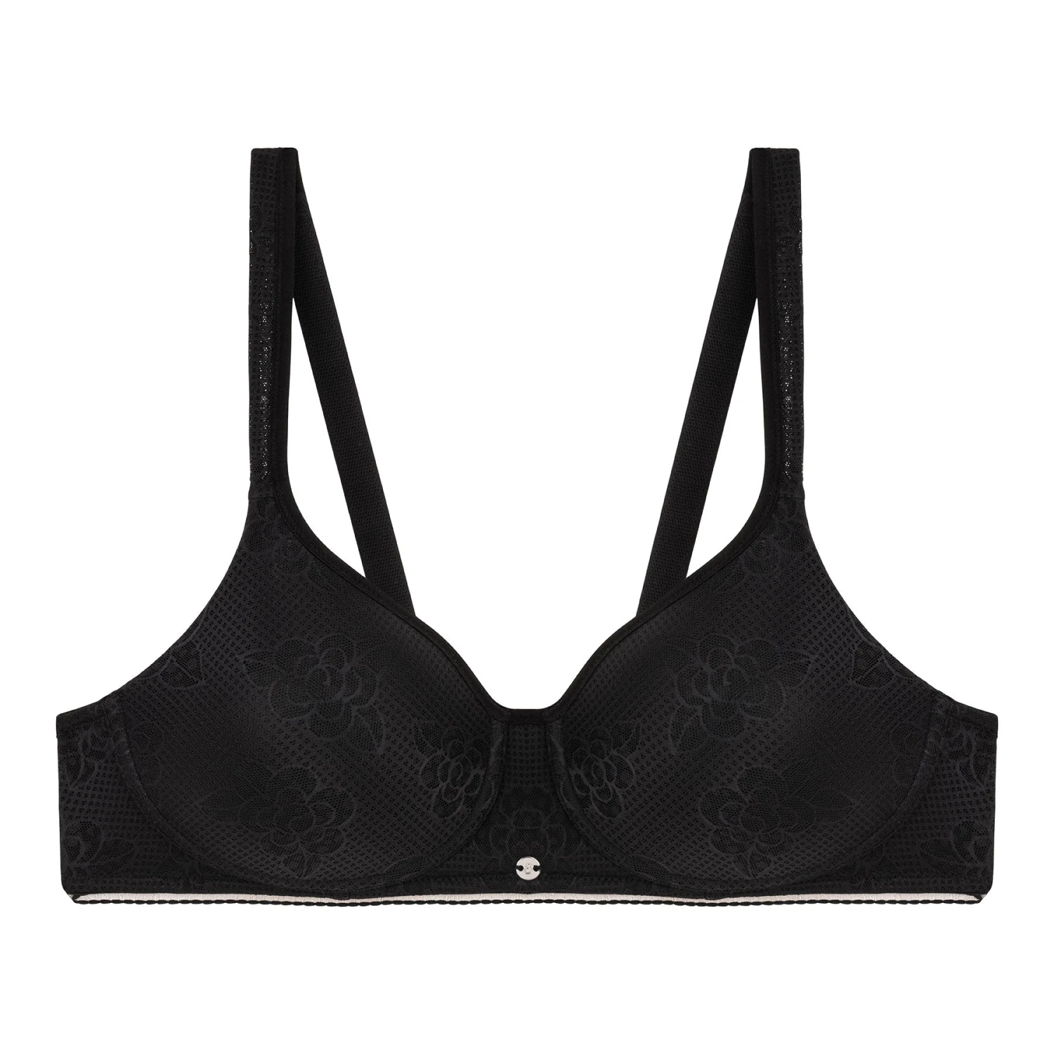 Soutien-gorge Foulard Coques Noir Mandalay