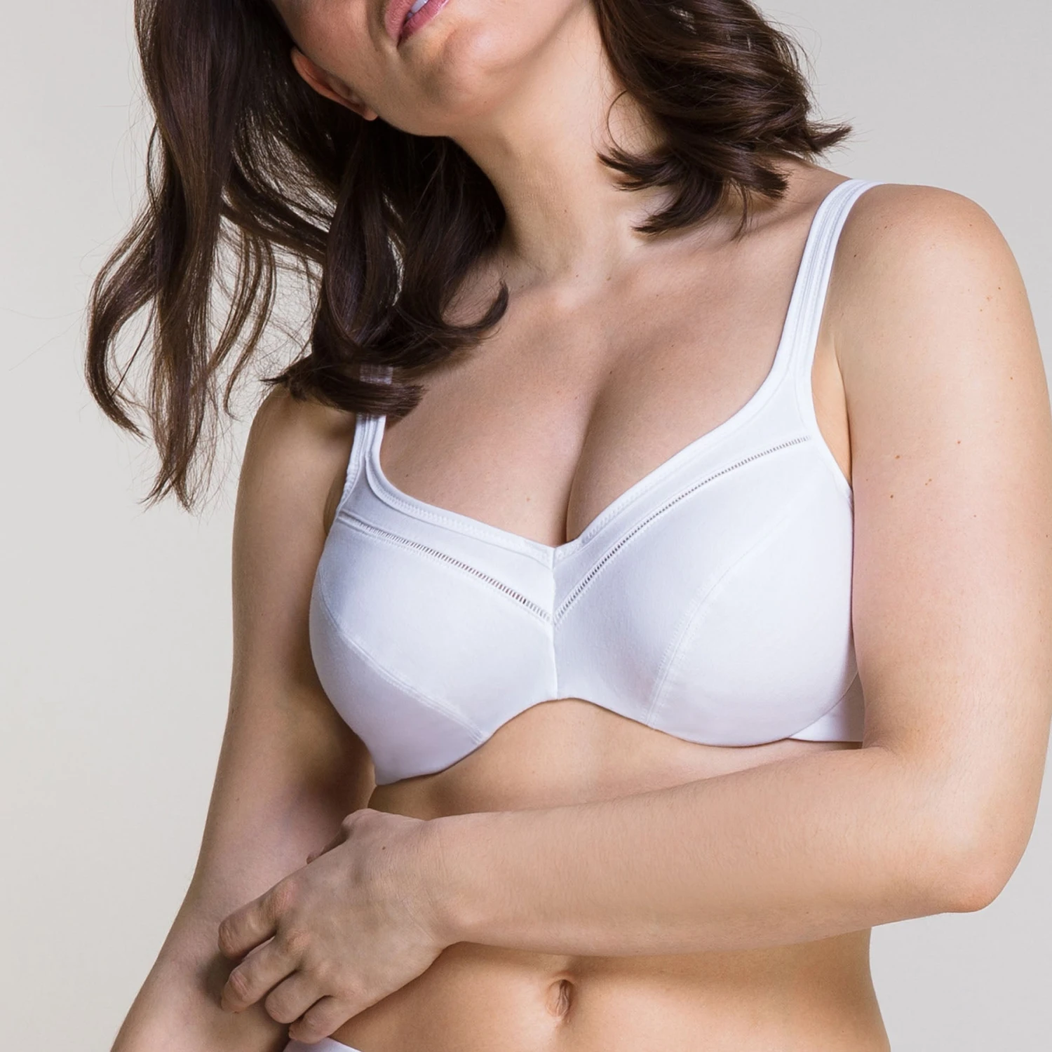 Soutien-gorge Minimizer Avec Armatures Blanc Bari – Image 3