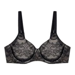 Soutien-gorge Emboîtant Avec Armatures Noir Amalfi