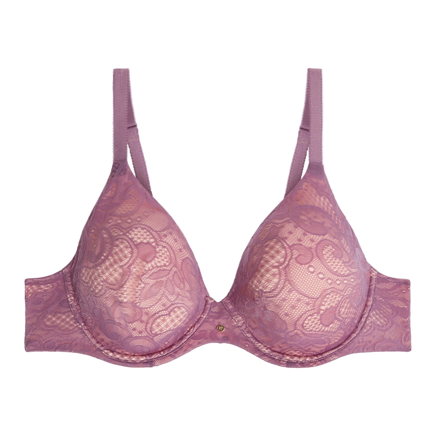 Soutien-gorge Emboîtant Avec Armatures Mauve AMALFI